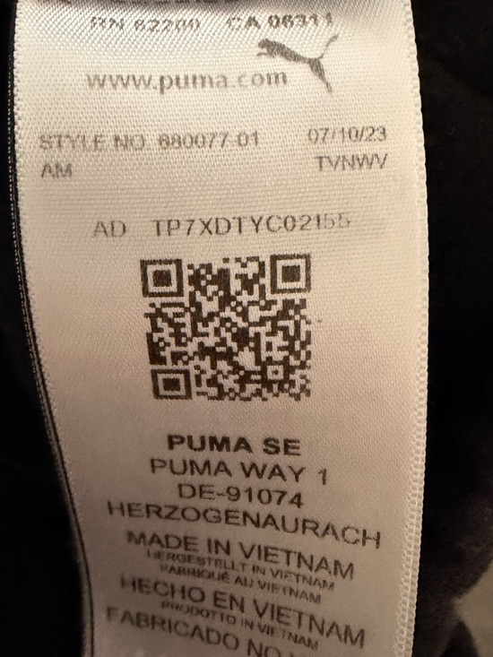 Puma Women's Black Jogger Sweatpants | Size Small - Picture 4 of 4